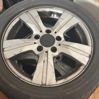4 cerchi e gomme mercedes classe a