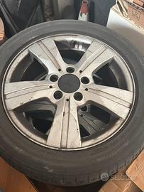 4 cerchi e gomme mercedes classe a