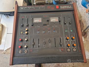mixer davoli spazial double power supply vintage 