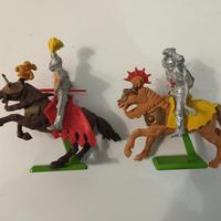 Coppia di cavalieri Britains Deetail 