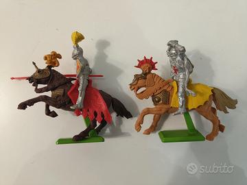 Coppia di cavalieri Britains Deetail 