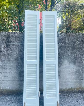 Porta ventola in legno bianco