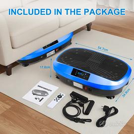 Piattaforma Vibrante a 120 Livelli,  Bluetooth