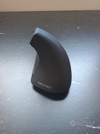 Mouse Verticale TeckNet Nero Ergonomico