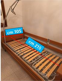 Letto elettrico regolabile