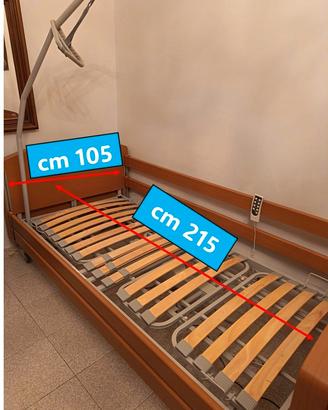 Letto elettrico regolabile