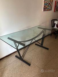 tavolo cristallo design