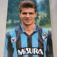 Inter Nicola Berti autografo 1990