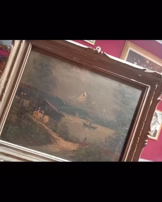 Quadro olio su tela