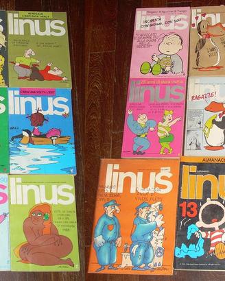 LOTTO 24 NUMERI DI LINUS RIVISTA DI FUMETTI