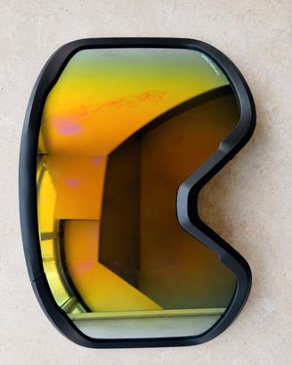 Maschera da sci/snowboard BRIKO – Red Cat. 3