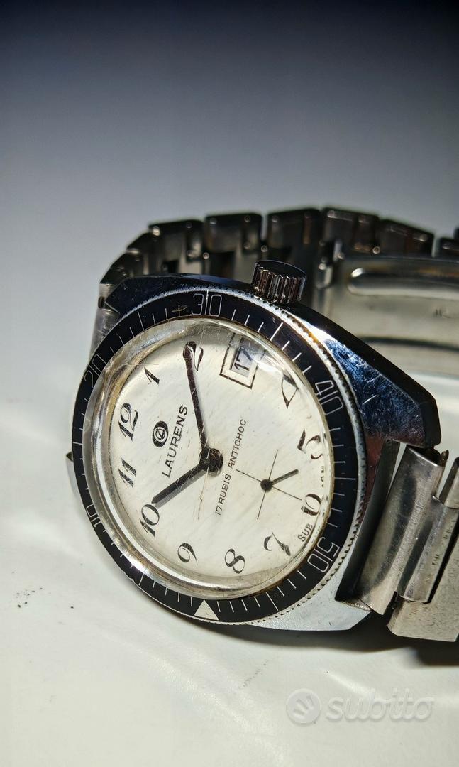 Orologio Laurens anni 60 carica manuale Abbigliamento e