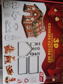 set per costruire casetta in pan di zenzero