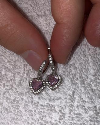 Orecchini in argento 925 con zirconi