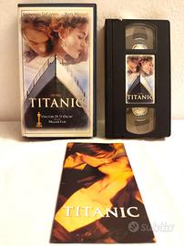 Titanic cofanetto videocassetta VHS