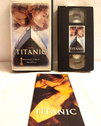 Titanic cofanetto videocassetta VHS