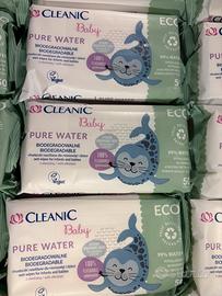 Salviette Cleanic Baby Pure Water 50pz × 16 pacchi