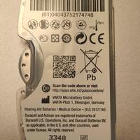 Duracell Batterie 312  per Apparecchi Acustici