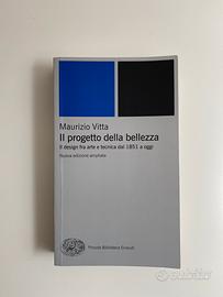 Libro Il progetto della bellezza di M. Vitta