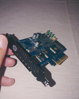 HP Z Turbo Drive adattatore PCIe M.2 NVMe SSD HP