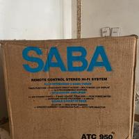 SABA REMOTE CONTROL STEREO HI-FI SYSTEM