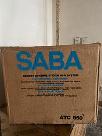 SABA REMOTE CONTROL STEREO HI-FI SYSTEM