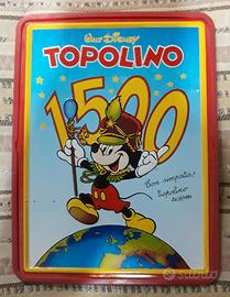 Targa Commemorativa Topolino n. 1500 - 1984