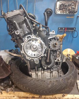 Motore Kawasaki ZX6R 2007 SBRONZINATO