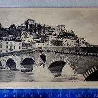 Cartolina 1947 Verona Ponte della Pietra