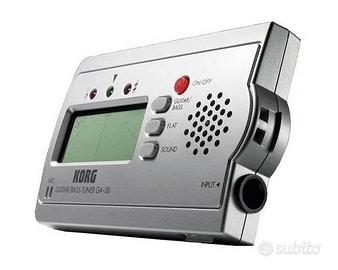 Korg ga 30 - accordatore per chitarra e basso