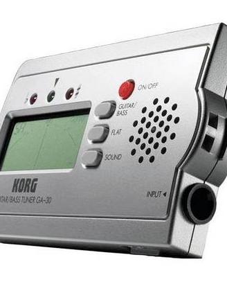 Korg ga 30 - accordatore per chitarra e basso