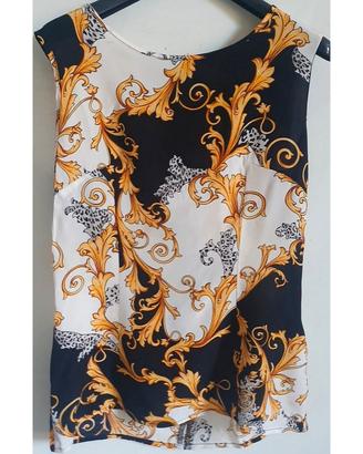 Top Flavio Castellani, 100% seta, tg.40.