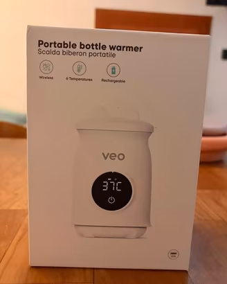 Scalda biberon portatile a batteria
