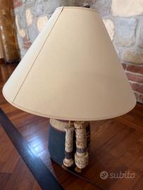 Lampada in legno