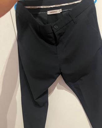 Pantaloni Imperial Neri Slim Fit – Taglia S