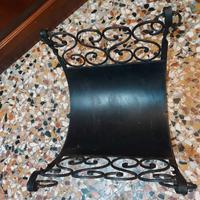 Porta legna per camino.