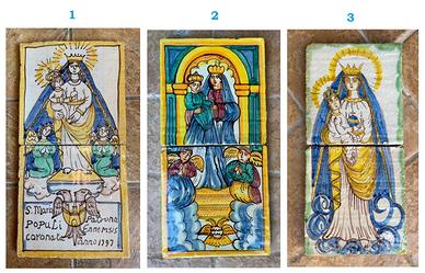 Mattonella riggiola Madonna Enna Castrogiovanni