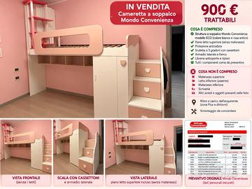 Cameretta a soppalco 