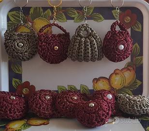 Portachiavi Mini Borsa – Fatti a Mano