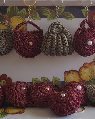 Portachiavi Mini Borsa – Fatti a Mano