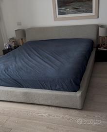 letto matrimoniale con matessso