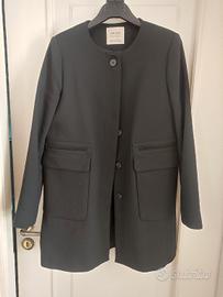 Cappotto nero marca Zara