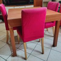 TAVOLO  ALLUNGABILE +4 SEDIE 