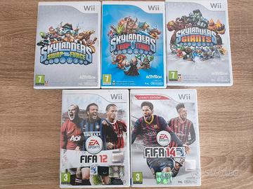 giochi Wii fifa e skylanders