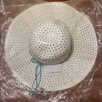 Cappello mare bianco di paglia Baldinini