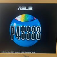 computer asus P4S333 2.4ghz pentium 4 socket 478