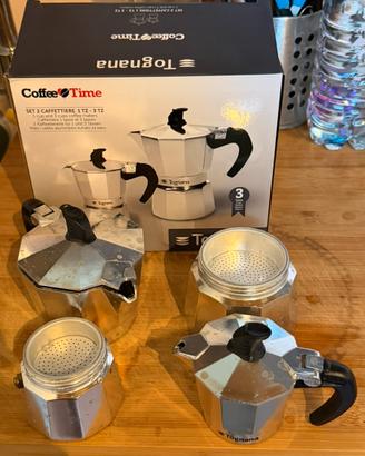 2 Moka, caffettiera Tognana