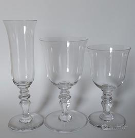 Baccarat anni '70 serie Vence - 62 pezzi completa