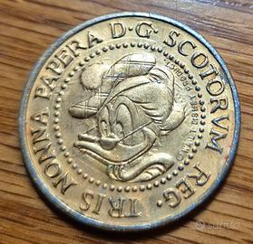 Moneta gadget, di Nonna Papera 1970