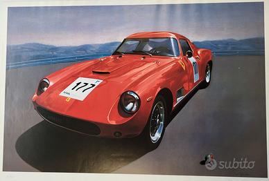 Serigrafia FERRARI  firmata da Francesco Capello
